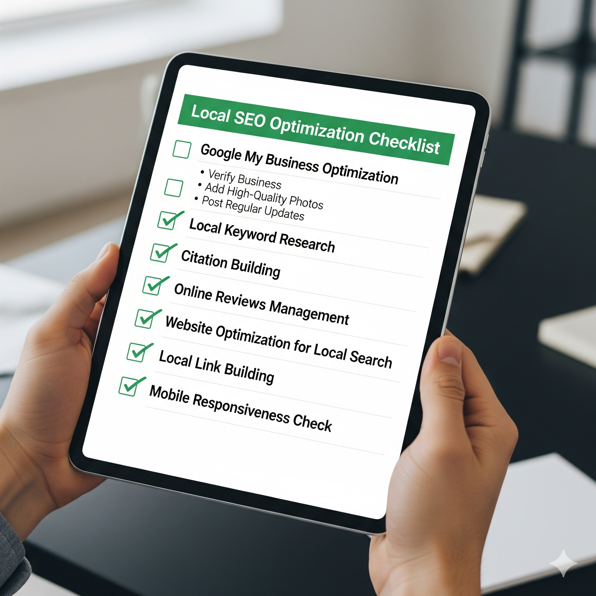 Local SEO Checklist